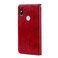 Case cover Business Style Oil Wax Texture Horizontal Flip Leather Case for Xiaomi Redmi S2, with Holder &amp; Card Slots &amp; Wallet (Red)