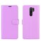 Case cover For Xiaomi Redmi 9 Litchi Texture Horizontal Flip Protective Case with Holder &amp; Card Slots &amp; Wallet(Purple)