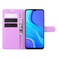 Case cover For Xiaomi Redmi 9 Litchi Texture Horizontal Flip Protective Case with Holder &amp; Card Slots &amp; Wallet(Purple)