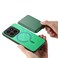 Case cover For Xiaomi Redmi Turbo 3 5G Retro Magsafe Card Bag PU Back Cover Phone Case(Green)