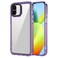 Case cover For Xiaomi Redmi A1 4G Transparent Acrylic + TPU Shockproof Phone Case(Transparent Purple)