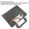 Case cover For iPad Pro 13 2024 Zipper Handle Retro Smart Leather Tablet Case(Grey)
