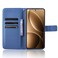 Case cover For Xiaomi Poco F7 Pro 5G / F7 Ultra Diamond Texture Leather Phone Case(Blue)