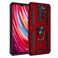 Case cover For Xiaomi Redmi Note 8 Pro Armor Shockproof TPU + PC Protective Case with 360 Degree Rotation Holder(Red)