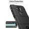 Case cover Shockproof Protector Cover Full Coverage Silicone Case for Nokia 8.1 / X7(Black)