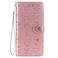 Case cover For Xiaomi Mi Note 10 Lite Lovely Cat and Dog Embossing Pattern Horizontal Flip Leather Case , with Holder &amp; Card Slots &amp; Wallet &amp; Cartoon Clasp &amp; Lanyard(Rose Gold)