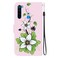 Case cover For Xiaomi Redmi Note 8 Crystal Texture Colored Drawing Leather Phone Case(Lily)