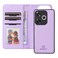 Case cover For Redmi Turbo 3 BETOPNICE BN-005 2 in 1 Detachable Imitate Genuine Leather Phone Case(Light Purple)