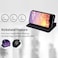 Case cover For Xiaomi Black Shark 4 Cubic Grid Texture Flip Leather Phone Case(Purple)