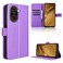 Case cover For Redmi A5 4G 173.3mm Diamond Texture Leather Phone Case(Purple)