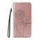 Case cover For Xiaomi Poco M6 Pro 4G Global Dandelion Embossed Pattern Flip Leather Phone Case(Rose Gold)