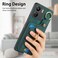 Case cover For Redmi Note 12 Turbo Retro Skin-feel Ring Card Bag Phone Case with Hang Loop(Green)