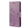 Case cover For Xiaomi Redmi Note 10 5G Butterfly Flower Pattern Horizontal Flip Leather Case with Holder &amp; Card Slots &amp; Wallet(Light Purple)