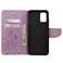 Case cover For Xiaomi Redmi Note 10 5G Butterfly Flower Pattern Horizontal Flip Leather Case with Holder &amp; Card Slots &amp; Wallet(Light Purple)