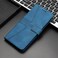 Case cover For Xiaomi Redmi A3 Triangle Solid Color Leather Phone Case(Blue)