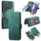 Case cover For Xiaomi Mi 11T / 11T Pro 5G CaseNeo MagSafe RFID Anti-theft Retro Leather Phone Case(Green)