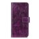 Case cover For Xiaomi Redmi A3 Retro Crazy Horse Texture Leather Phone Case(Purple)