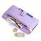 Case cover For Xiaomi Redmi A3 4G Sheep Texture Cross-body Zipper Wallet Leather Phone Case(Purple)