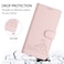 Case cover For Xiaomi Mi CC9 / 9 Lite Cat Rat Embossed Pattern RFID Leather Phone Case with Lanyard(Pink)