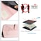 Case cover For Xiaomi Mi CC9 / 9 Lite Cat Rat Embossed Pattern RFID Leather Phone Case with Lanyard(Pink)