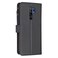 Case cover For Xiaomi Redmi 9 9 Card Slots Zipper Wallet Leather Flip Phone Case(Black)