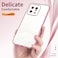 Case cover For Xiaomi 13 Transparent Plating Fine Hole Phone Case(Silver)
