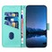 Case cover For Xiaomi Redmi 7 YX0070 Carbon Fiber Buckle Leather Phone Case with Lanyard(Light Blue)