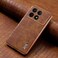 Case cover For Redmi K70 / K70 Pro AZNS Electroplated Frame Crocodile Texture Full Coverage Phone Case(Brown)