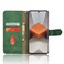 Case cover For Xiaomi Redmi Note 13 Pro+ Skin Feel Magnetic Flip Leather Phone Case(Green)