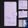 Case cover For Xiaomi Civi 1S Smile Embossing RFID Leather Phone Case(Light Purple)