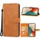 Case cover For Xiaomi Redmi Note 13 4G Leather Phone Case(Brown)