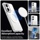 Case cover For Xiaomi Poco X7 Pro Candy Magsafe PC Hybrid TPU Phone Case(White)
