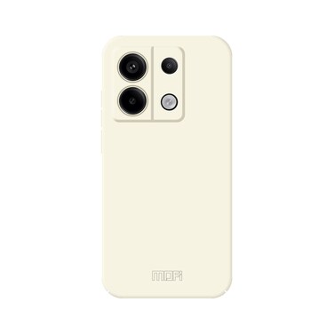Case cover For Xiaomi Redmi Note 13 Pro 5G MOFI Qin Series Skin Feel All-inclusive PC Phone Case(Beige)
