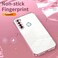 Case cover For Xiaomi Redmi Note 8 / Note 8 2021 Transparent Plating Fine Hole Phone Case(Black)