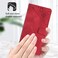 Case cover For Redmi K70 Ultra 5G Global Skin-feel Embossed Leather Phone Case(Red)