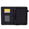 Case cover For Amazon Kindle Paperwhite 4/3/2/1 Embossed Smile Flip Tablet Leather Case(Black)