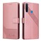 Case cover For Xiaomi Redmi Note 8 GQUTROBE Skin Feel Magnetic Leather Phone Case(Rose Gold)