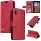 Case cover For Xiaomi Redmi 7A GQUTROBE Right Angle Leather Phone Case(Red)