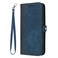 Case cover For Xiaomi Redmi Note 7 Side Buckle Double Fold Hand Strap Leather Phone Case(Royal Blue)