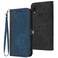 Case cover For Xiaomi Redmi Note 7 Side Buckle Double Fold Hand Strap Leather Phone Case(Royal Blue)