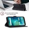 Case cover For Xiaomi Redmi 6 Pro / A2 Lite Skin-feel Embossed Leather Phone Case(Black)