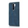 Case cover For Xiaomi Redmi 9 Dual-color Stitching Leather Phone Case(Blue Green)