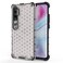 Case cover For Xiaomi Mi CC9Pro / Note10 Shockproof Honeycomb PC + TPU Protective Case(Grey)