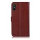 Case cover For Xiaomi Redmi 9A Wind Chime Owl Embossing Pattern Horizontal Flip Leather Case, with Holder &amp; Card Slots &amp; Wallet(Brown)