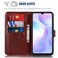 Case cover For Xiaomi Redmi 9A Wind Chime Owl Embossing Pattern Horizontal Flip Leather Case, with Holder &amp; Card Slots &amp; Wallet(Brown)