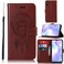 Case cover For Xiaomi Redmi 9A Wind Chime Owl Embossing Pattern Horizontal Flip Leather Case, with Holder &amp; Card Slots &amp; Wallet(Brown)
