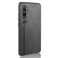 Case cover For Xiaomi Mi Note 10/Note10 Pro/CC9 Pro Shockproof Sewing Cow Pattern Skin PC + PU + TPU Case(Black)