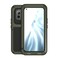 Case cover For Xiaomi Mi 11 LOVE MEI Metal Shockproof Waterproof Dustproof Protective Case without Glass(Green)