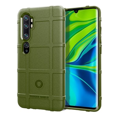 Case cover For Xiaomi Mi CC9Pro / Mi Note 10 Full Coverage Shockproof TPU Case(Army Green)