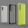 Case cover For Xiaomi Mi 9 Lite Shockproof Honeycomb PC + TPU Case(Green)